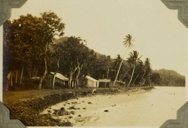 Village on Ovalau, 1928