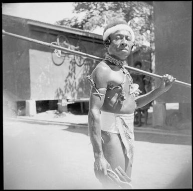 Barong, chief and Luluai of Awar village, Awar, New Guinea, 1935, 2 / Sarah Chinnery