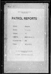 Patrol Reports. Western District, Kiunga, 1969 - 1970