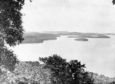 View of the Vavau Islands, Tonga