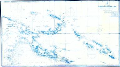 [German nautical charts of German New Guinea, Micronesia, Samoa and Kiautschou]: Stiller Ozean. Neu Guinea. Östlicher Teil. Kaiser Wilhelms Land. Bismarck Archipel & Salomon Inseln. (Sheet 100)