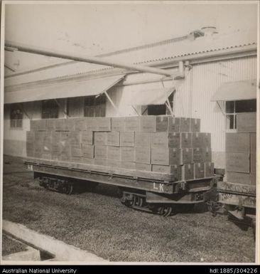 Cartons loaded on Lautoka Barges