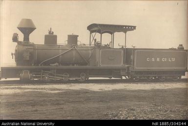 Locomotive with Acetylene Head Lamp