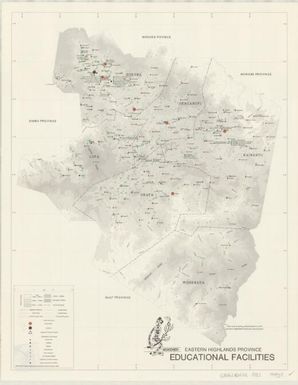 Educational facilities / Eastern Highlands Province