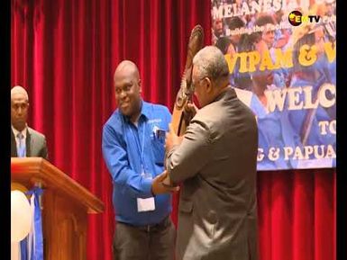 VANUATU DELEGATION WELCOMED