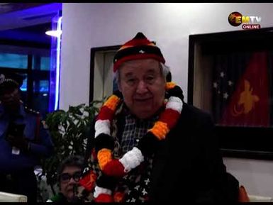 United Nations Secretary General visits WHP
