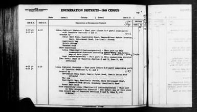 1940 Census Enumeration District Descriptions - Hawaii - Kauai County - ED 4-18, ED 4-19