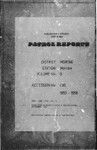 Patrol Reports. Morobe District, Morobe, 1953 - 1956