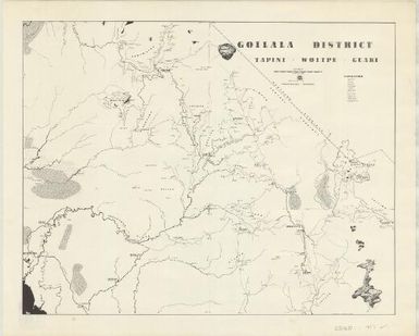 Goilala District : Tapini, Woitpe, Guari / Dept. of Provincial Affairs