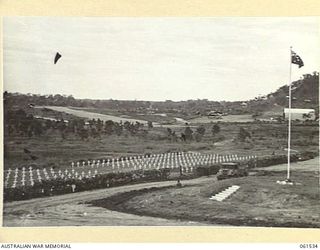 BOMANA WAR CEMETERY, NEW GUINEA. 1943-12-13. VIEW OF THE BOMANA WAR CEMETERY