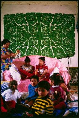 Ear piercing ceremony, Lakepa, Niue