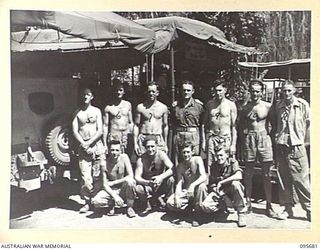 BOUGAINVILLE. 1945-08-30. PERSONNEL OF 202 LIGHT AID DETACHMENT, ATTACHED HEADQUARTERS 3 DIVISION