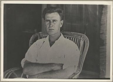 Portrait of E.W.P. Chinnery, New Guinea, ca. 1929 / Sarah Chinnery