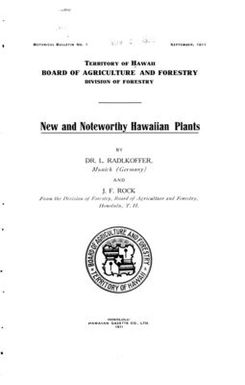 Botanical bulletin