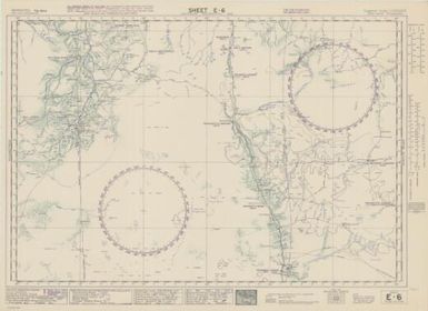 Australian aeronautical map (Sheet E6)