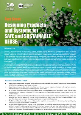 Designing Products and Systems for Safe and Sustainable Reuse - Factsheet