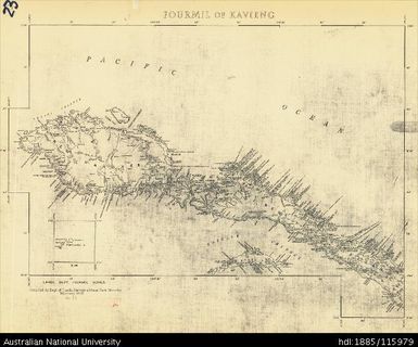 Papua New Guinea, New Ireland, Fourmil of Kavieng, Fourmil series, Sheet 23, 1956, 1:253 440