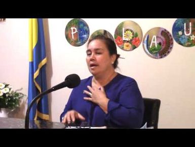 Write In Candidate Tiare Holm for Delegate of Ngardmau State - 10/12/16
