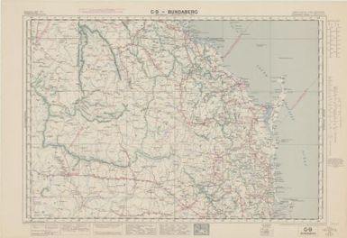 Australian aeronautical map: Bundaberg (Sheet G9)