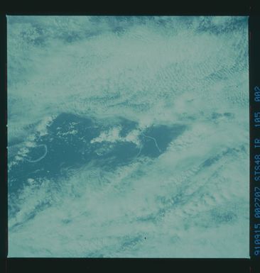 S48-105-002 - STS-048 - Color Infrared Earth observations taken during the STS-48 mission