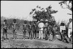Malekula men, with British Commissioner Geoffrey Smith-Rewse, missionary Parker, and Malakai