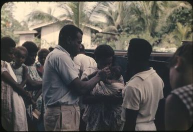 Matupi Island malaria survey (Kairi Fae and Bagelo Vere, Malaria Control Assistants) (3) : Rabaul, New Britain, Papua New Guinea, 1960-1961 / Terence and Margaret Spencer