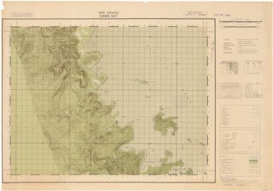 Baden Bay / compilation, 2/1 Aust. Army Topo. Survey Coy.  from air photos and intelligence reports ; reproduced by 2/1 Aust. Army Topo Survey Coy