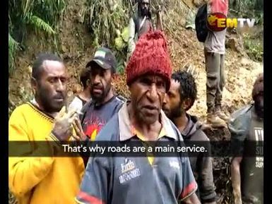 Gunagi Road Landslip