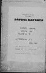 Patrol Reports. Morobe District, Lae, 1959 - 1960