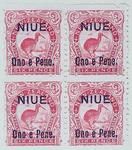 Stamps: New Zealand - Niue Six Pence