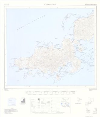 Fiji 1:50,000: Kandavu west (Sheet Kandavu 1)