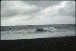 Coastline with cloud cover