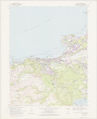 Mariana Islands island of Guam, 1:24 000 series (topographic): Agana