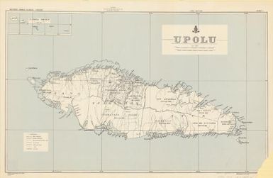 Western Samoa Islands 1:100,000