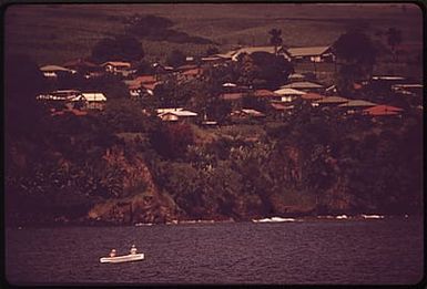 SHORELINE SCENE IN THE HILO AREA