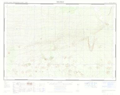 Western Samoa topographical map 1:20,000: Silisili (Sheet 7)