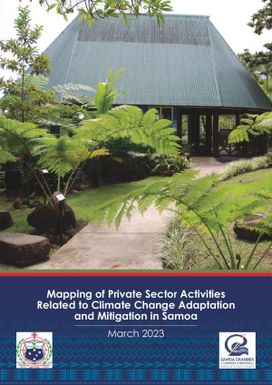 Mapping of the Private Sector Activities Related to Climate Change Adaptation and Mitigation in Samoa