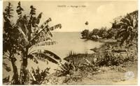 Tahiti. - Paysage à Fâââ