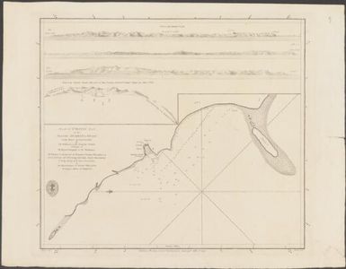 Plan of Umatac Bay on the island Guahan or Guam. / laid down geometrically by the officers of the frigate Astrea belonging to the Royal Company of the Philipinas ; I. Palmer, scrip. ; J. Walker, sculpt