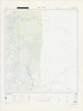 New Guinea, Border (special) 1:100,000 (sheet 9)