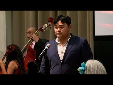 Young tenor helps empower youth in the Hawke’s Bay