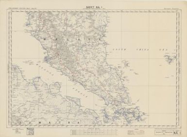 Australian aeronautical map (Sheet NA1)