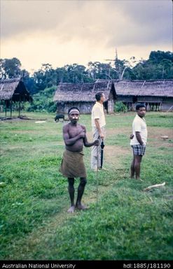New Guinea - Gebusi village, Nomad, Western District