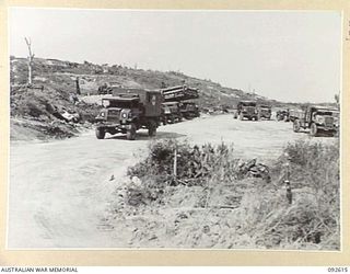 CAPE WOM, NEW GUINEA. 1945-05-29. GENERAL VIEW OF ACTIVITY ON WEWAK POINT