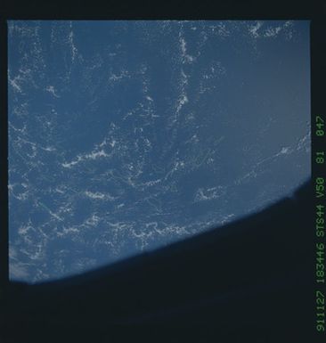 S44-81-047 - STS-044 - Earth observations taken during the STS-44 mission