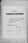 Patrol Reports. West New Britain District, Gasmata, 1939 - 1940