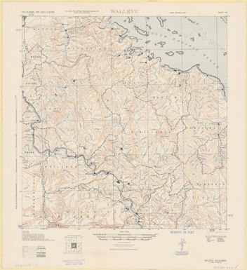 Fiji Islands, (Viti Levu), 1:62,500: Wallevu (Sheet 49)