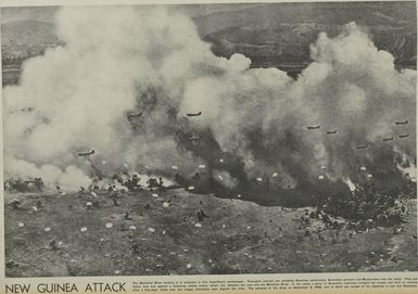 Airborne landing in New Guinea