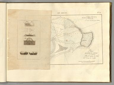 Plano de la Isla de Arenas y su fondeadero por el Capitan de Navio D. Ciriaco de Cevallos (2).