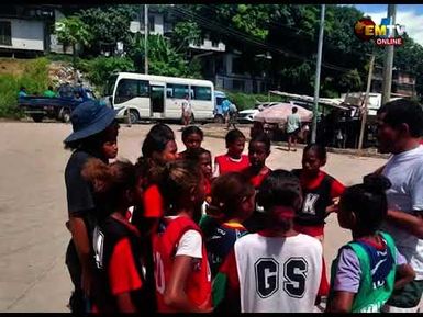 JUNIOR NETBALL ACTION